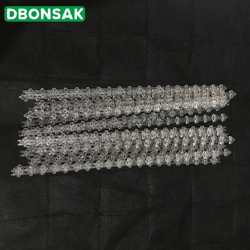 Plastbase plastik fugle- og duepigge anti fugle anti due pigge til at slippe af med duer og skræmme fugle skadedyrsbekæmpelse