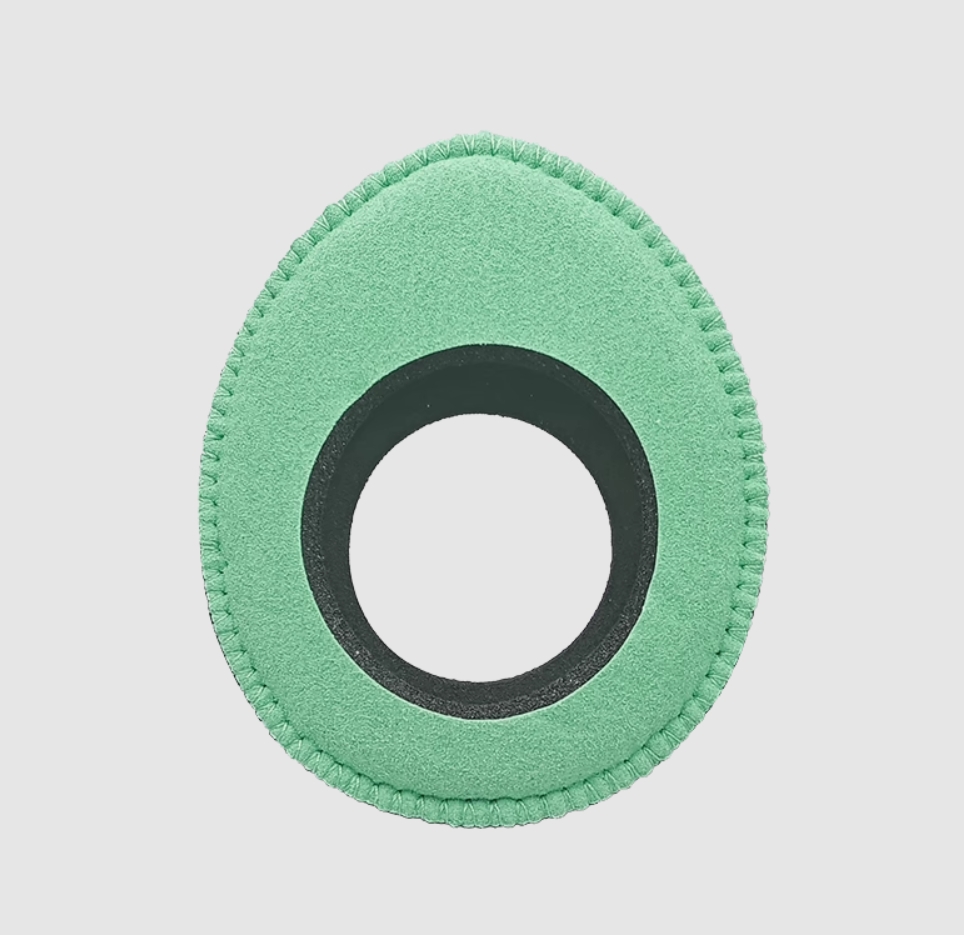 Video Camera Vidicon Camcorder DV Viewfinder Eyepiece Cup Oval Eye Guard Pad Shield Cover EyeCushion for ARRI Alexa Mini Amira: green