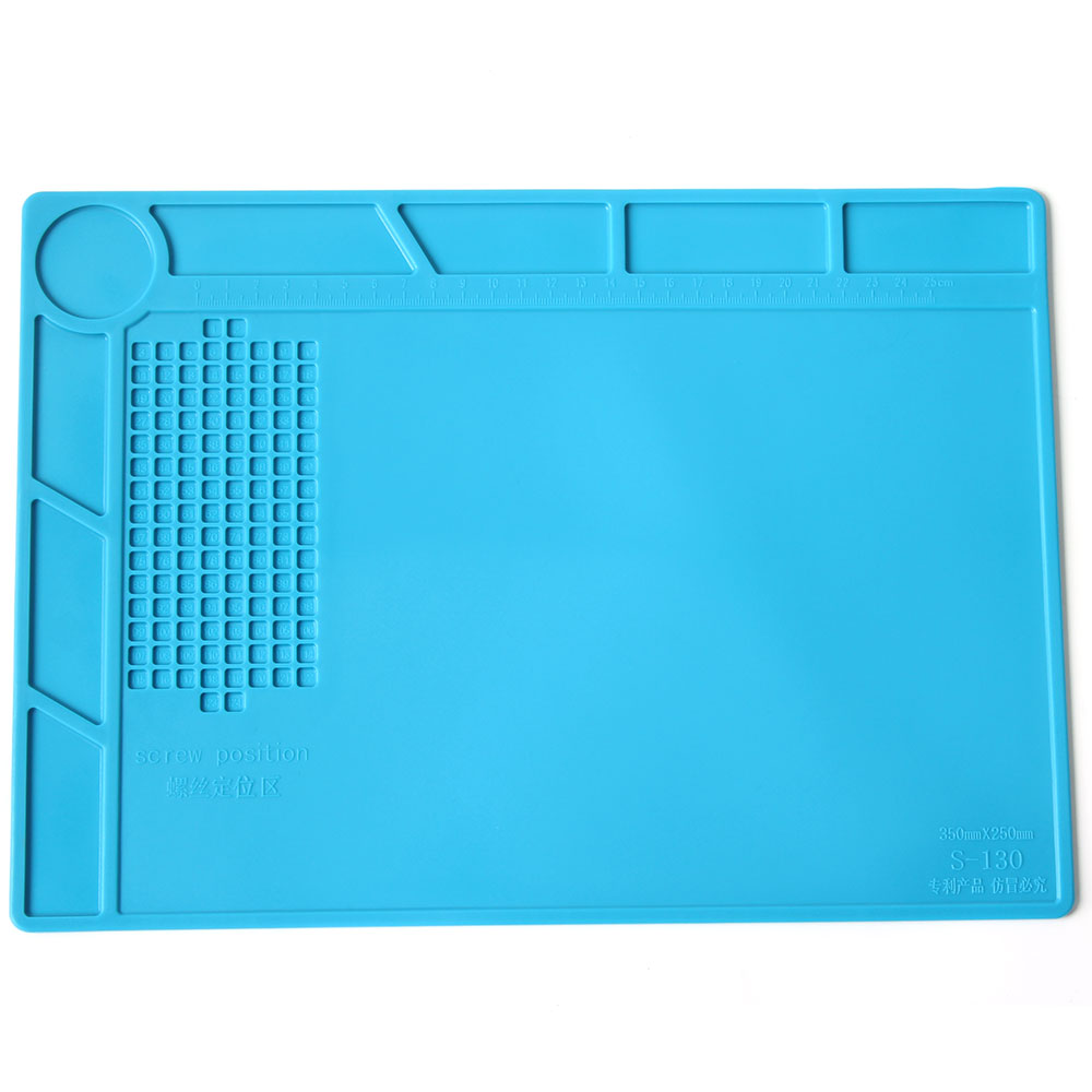 Anti-Static Heat-Resistant Work Table Soldering Station Iron Telephone Computer Repair Anti-Magnetic BGA Insulator Silicon Pad