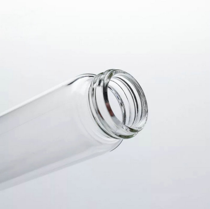3ml to 50ml Transparent clear Glass sample bottles essential oil bottle Lab Chemistry Vial Container