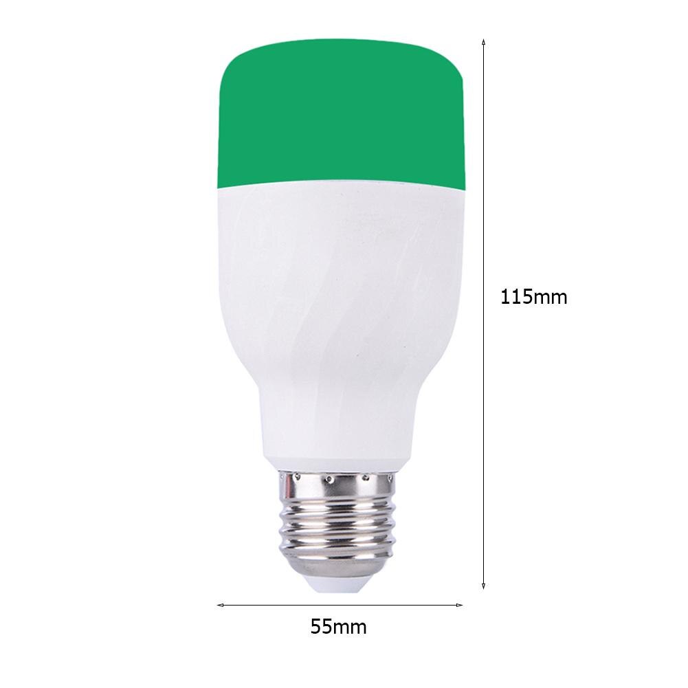 Energy Saving Smart Bulb E27 LED RGB Full Color Compatible APP Voice Remote Control Dimmable 7W Energy Saving Lighting: A