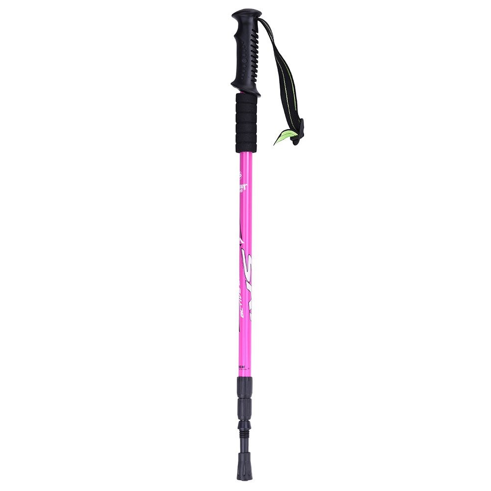 Bastones de 3 secciones, bastón plegable ajustable, muleta de Trekking, senderismo, YS-BUY