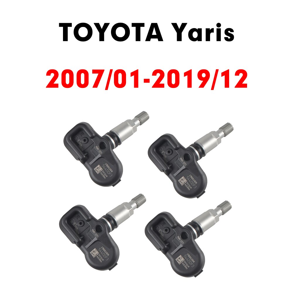 Dæktrykssensor overvågningssystem til toyota yaris  (2007)  tpms 315 mhz pmv -107j/c010 4260733011 4260706020