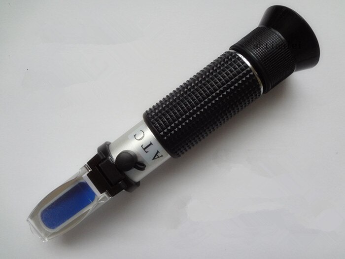 Hand held brix Refractometer brix 0~10% with Salinity 0-10%, Hydrometer 1.000-1.070