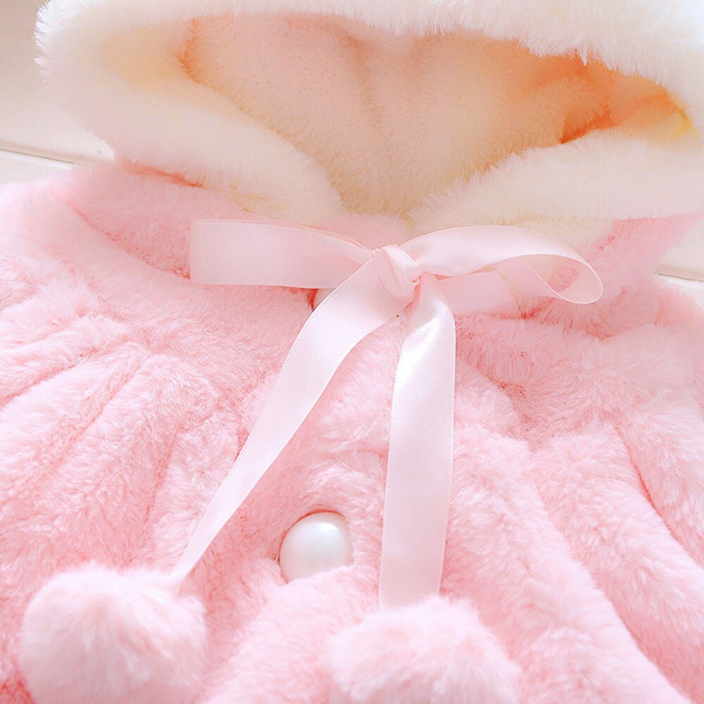 Baby girl winter clothes toddler girl winter autumn jacket coat baby girl coat baby thick warm hooded solid jacket