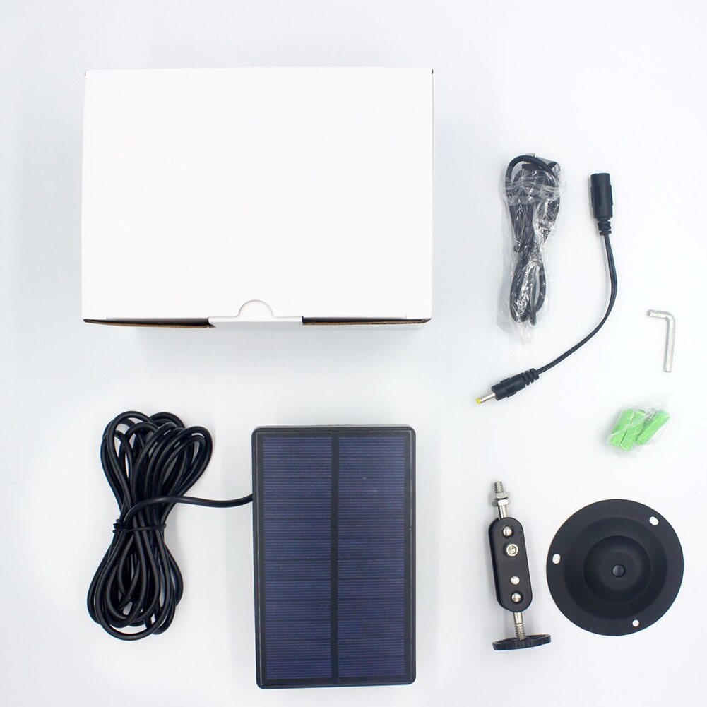 2400mAH 9V Solar Panel Trail Camera Power Supply Charger Battery for Suntek 9V HC700A HC801A HC700M HC550G HC800LTE Series