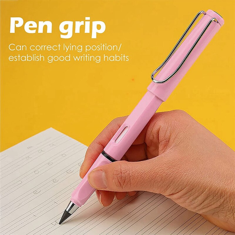 6Pcs Inkless Pencils,Eternal Pencil, No Ink Pen, Magic Pencils for Kids for Writing Art Sketch Painting Tool