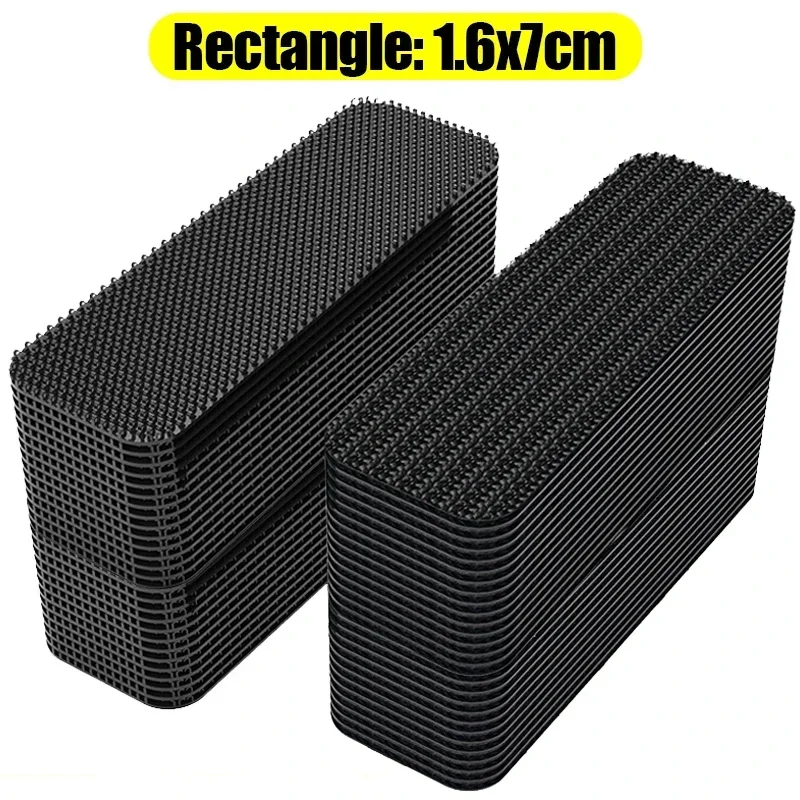 Cinta adhesiva de doble cara Extra fuerte, alfombrillas para el suelo del coche, organizador de cables de gancho y bucle autoadhesivo, sujetadores para alfombras para el hogar, 2/200x: 70mm / Oro