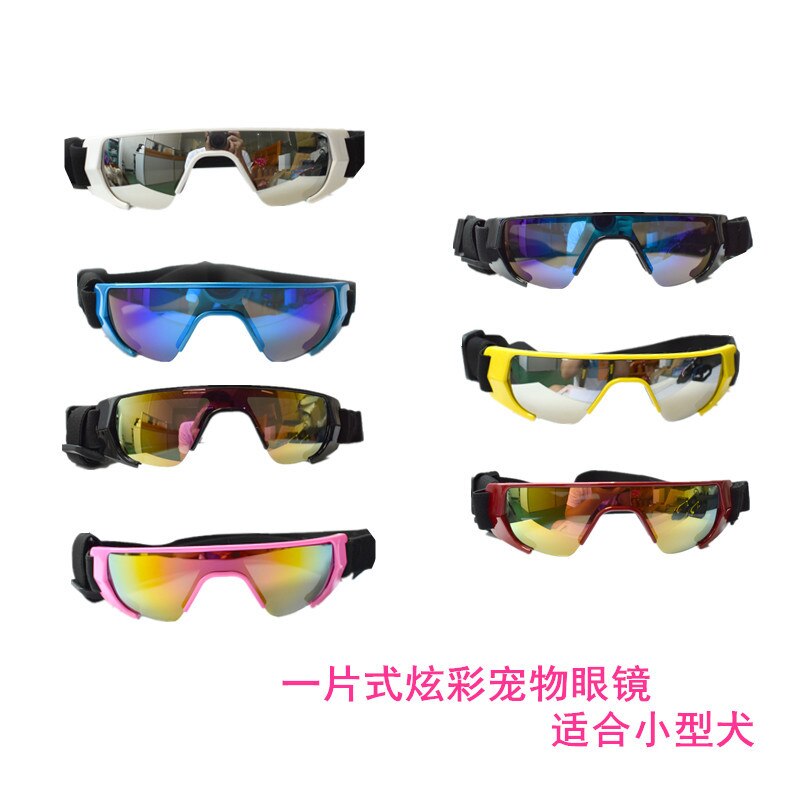 Een Stuk Kleurrijke Huisdier Glazen Zonnebril Hond Zonnebril Windschermen Oogbescherming Bril Voor Kleine Honden