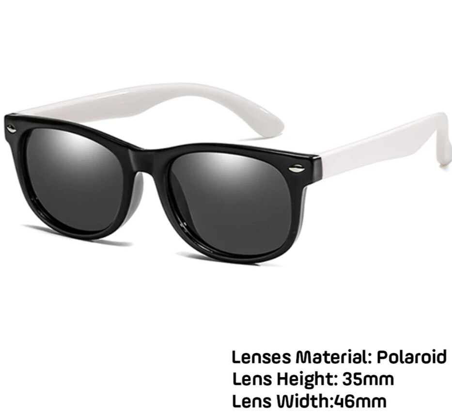 Kids Gepolariseerde Zonnebril TR90 Jongens Meisjes Zonnebril Siliconen Veiligheidsbril Cadeau Voor Kinderen Baby UV400 Eyewear: 13