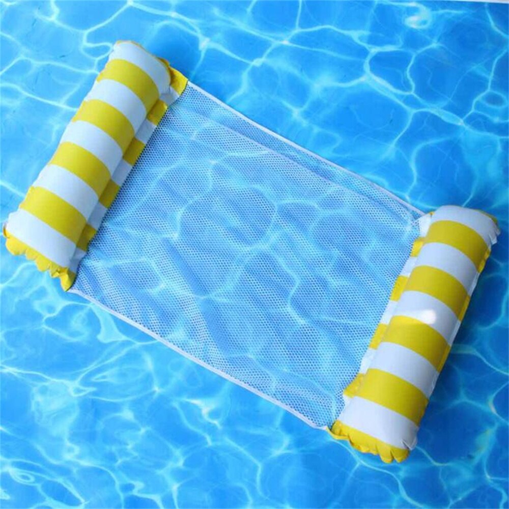 Canapé gonflable pliable à double usage, lit-balançoire avec filet, hamac, piscine, rangée de jouets, 11 styles: 4