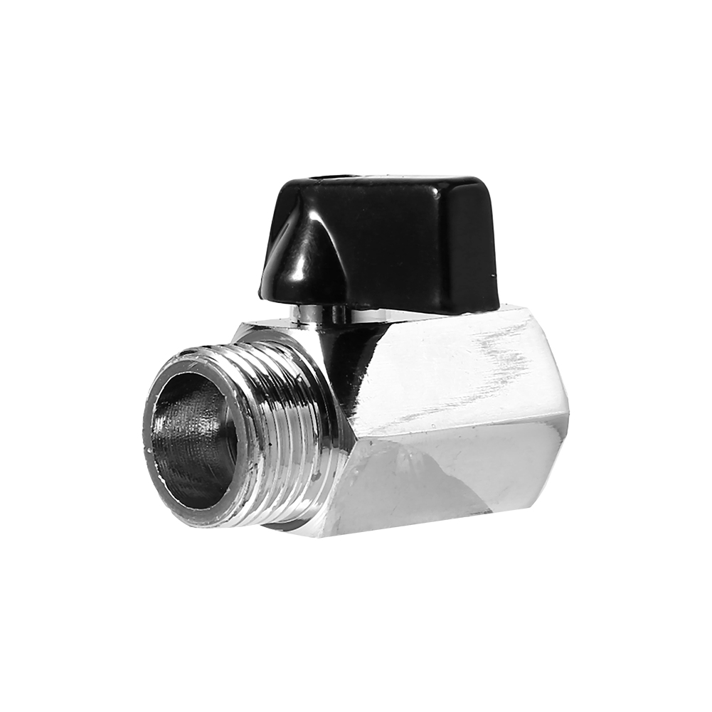 Messinki palloventtiili 1/2 " 3/8 " 1/4 " 1/8 " bsp uros x bsp ulkokierteinen ilmakompressoriventtiili vesiöljy-ilmalle