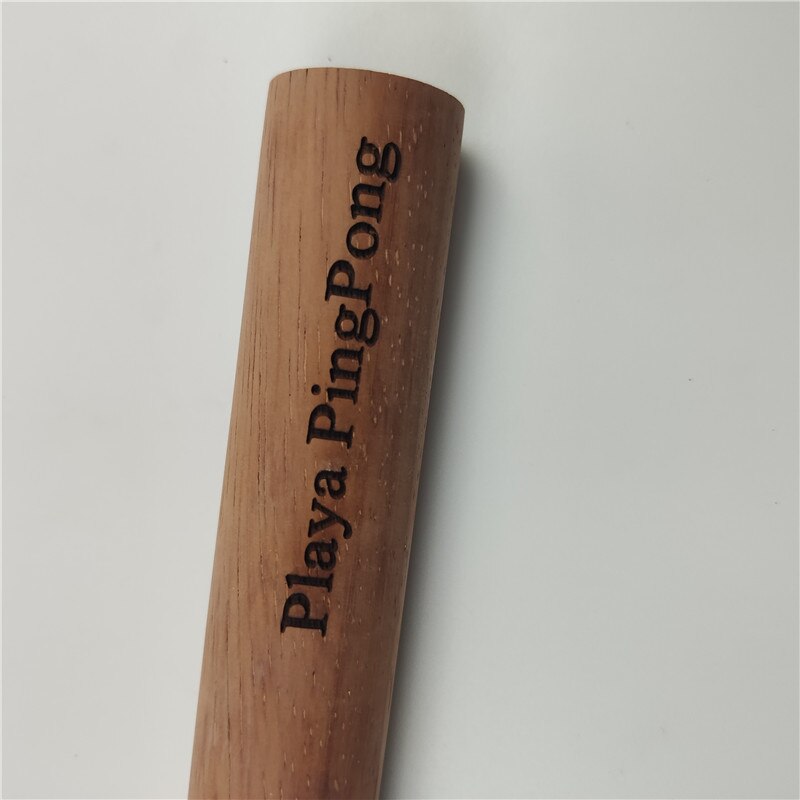 Playa pingis premium bordtennis gummi roller rent trä massivt trä ping pong gummi rullverktyg tillbehör