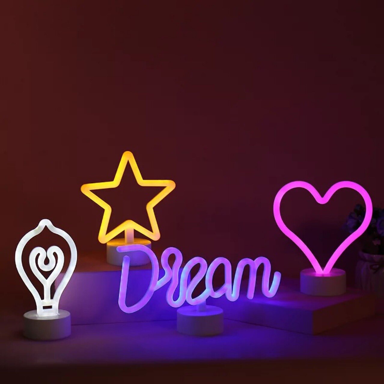 Led neon valokyltti rakkaus sydän juhla koriste neonlamppu ystävänpäivä kodin sisustus valaistus joulujuhlat yölamppu
