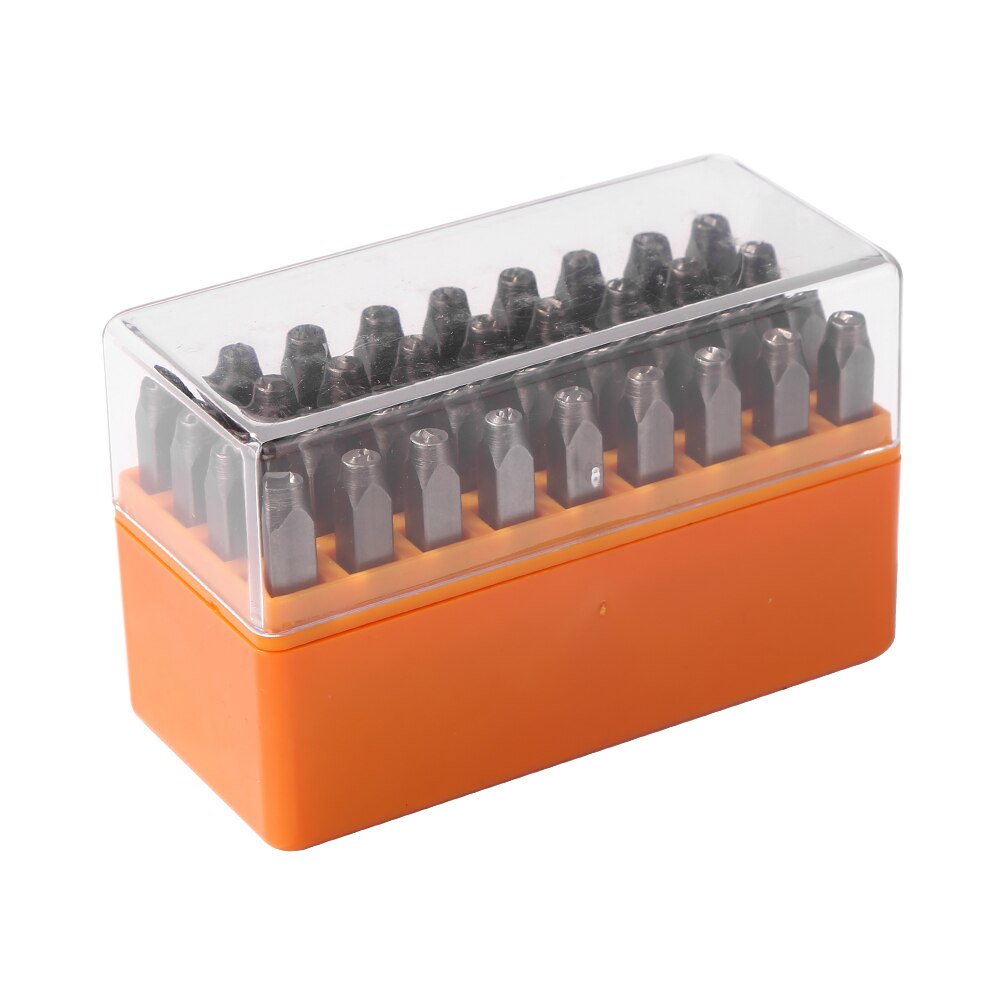 6mm Metal Stamping Tool Leather Punches Handicraft Household Carving Letter Steel Mold Metal Easily Handle Parts