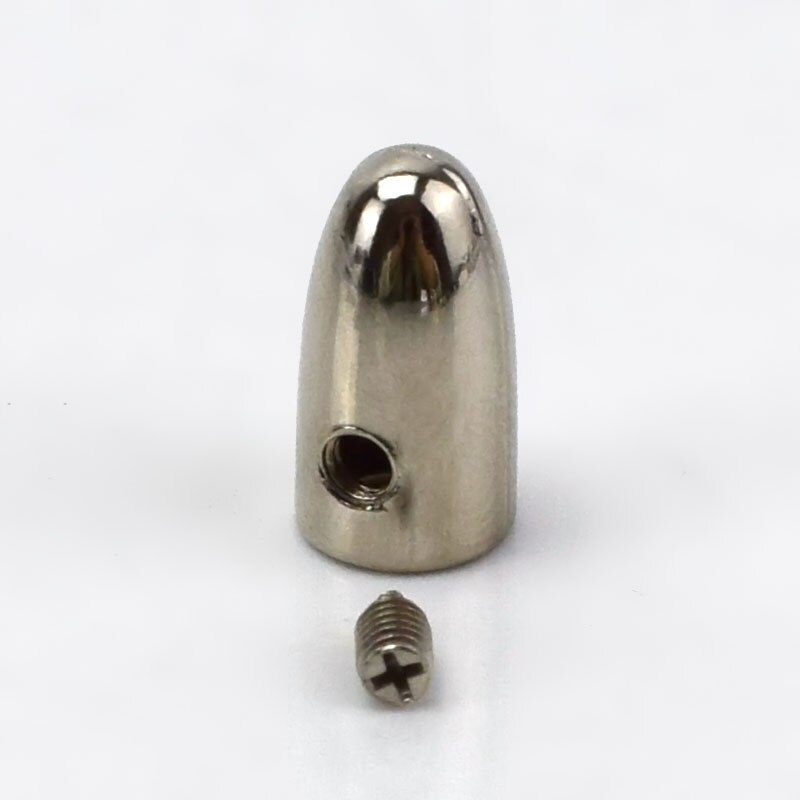 10 stücke Metall Kabel sperren-Stopper Kleidung Seil sperren Clips Schnur Ende Schnürsenkel Klemme DIY Kleid Paracord Schuhe Zubehör: Silber-