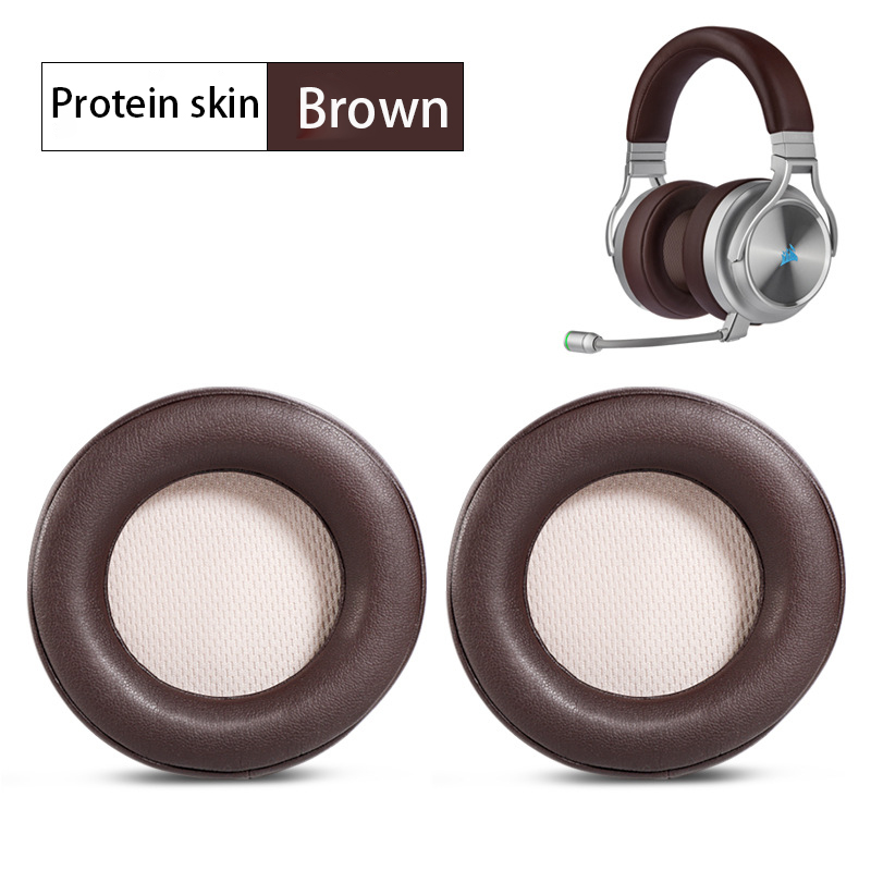 Replacement Earpads for CORSAIR VIRTUOSO RGB Wireless SE Headset Headphones Leather Sleeve Earphone Earmuff: green