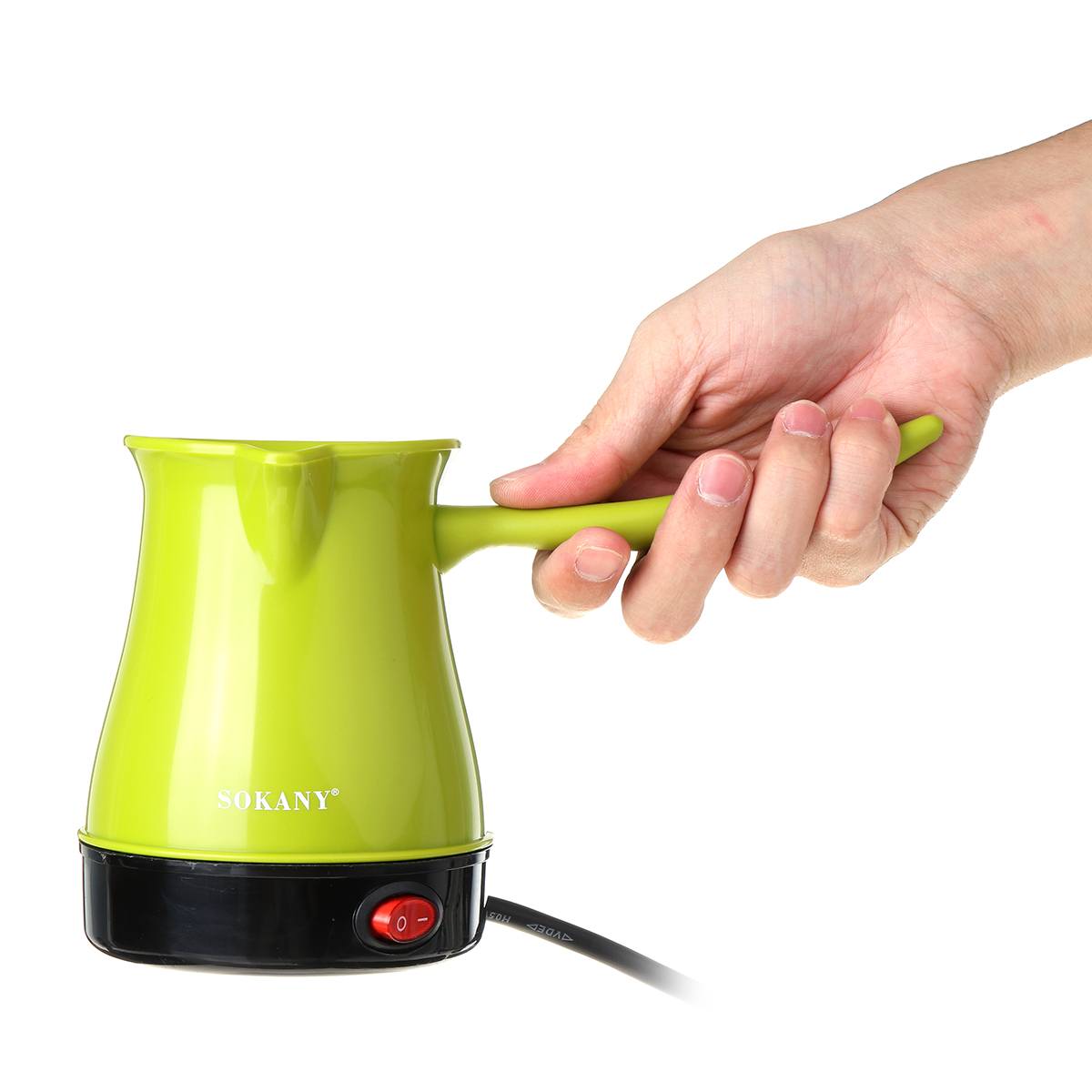 Coffee Maker Portable Electric Mini Turkey Coffee Pot Fast Heat Resistant Coffee Machine 350ml Boiled Milk Coffee Kettle