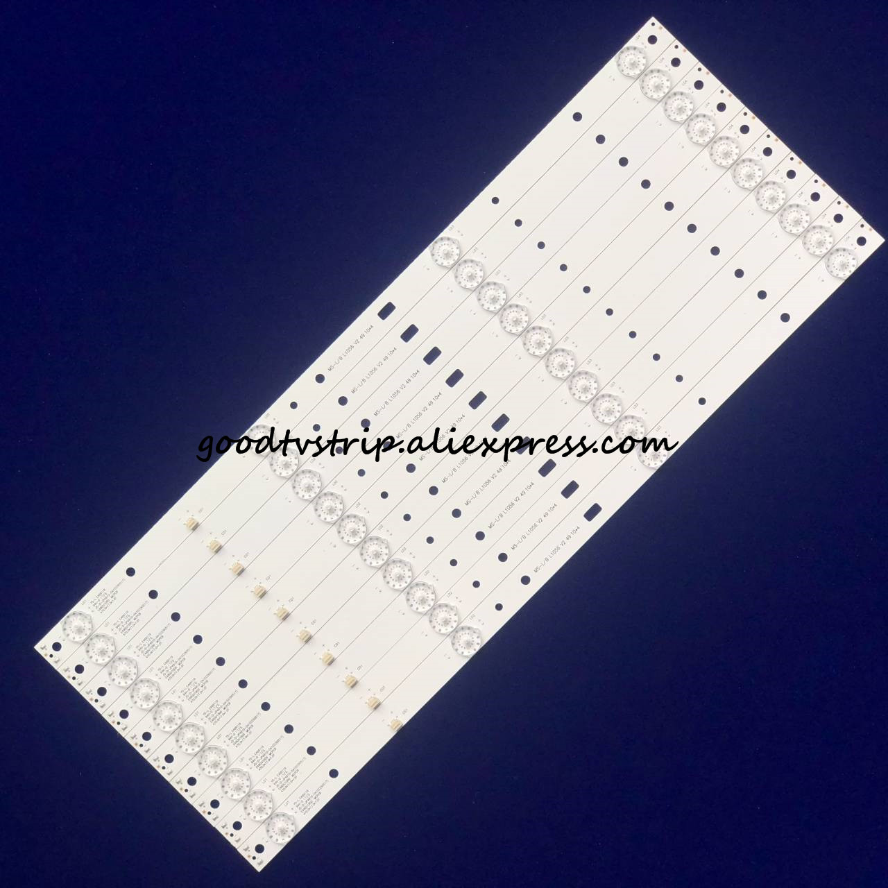 10Pcs Led Backlight Strips Voor Lehua 49AX3000 Lichtbalk JS-D-JP4910-041EC(60517) E49DU1000