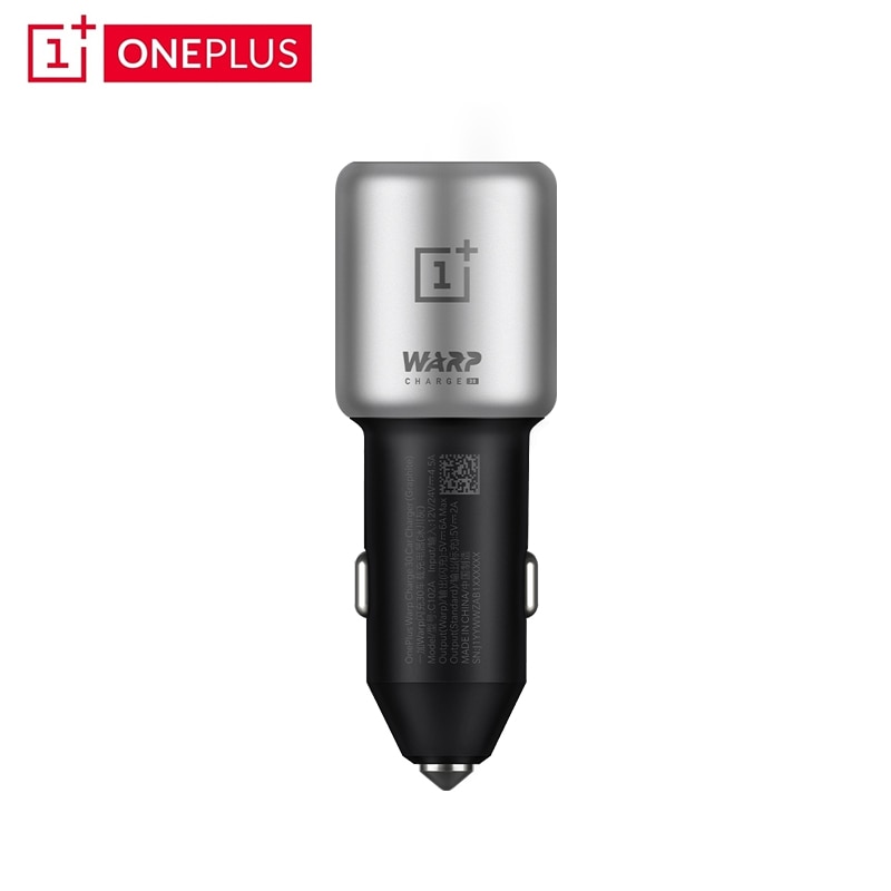OnePlus Original Warp Charge 7 pro Car fast Charger Max 30W 5V/6A Lightning Fast Charging For OnePlus 7T 7 6T 6 5T 5 3T 3: Warp 30 Car Charger