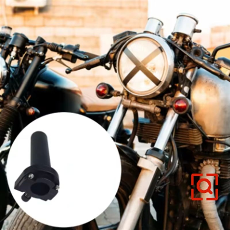 Classy-Motorcycle 1 Inch Handlebar Grips Black Throttle Grip 26Mm Hand Grip For 883 1200