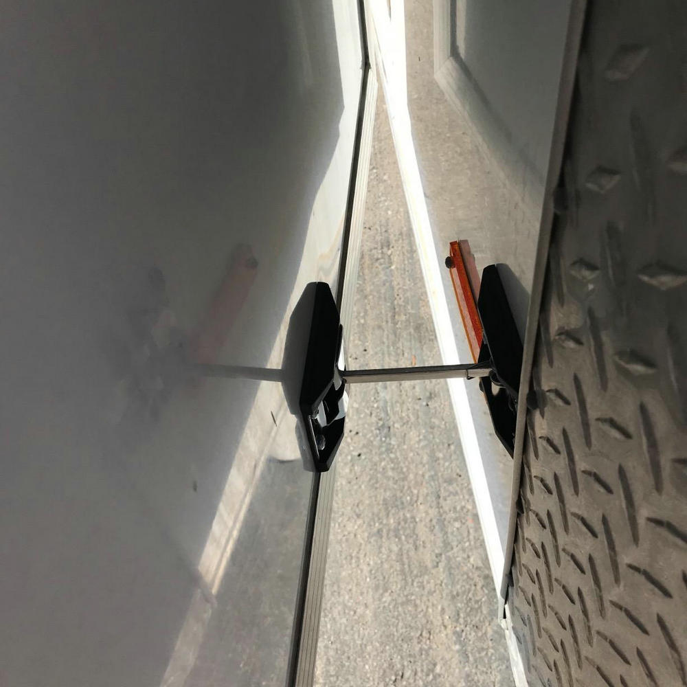 1Set Rv Door Holder Metal T-Style Entry Door Catch for Camper Trailer Motorhome Galvanized Iron