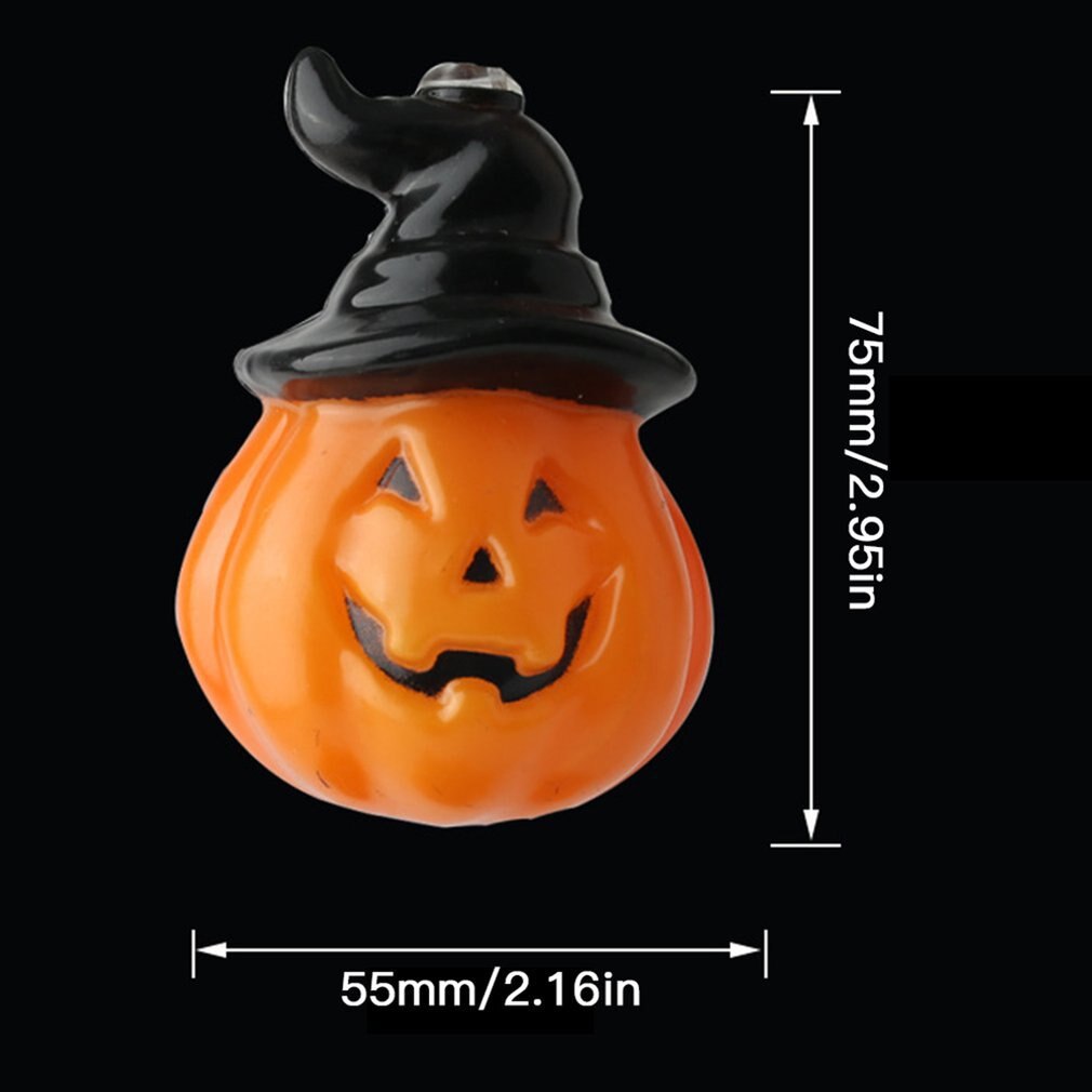 Halloween Pumpkin Lantern String Decorative Lights Bar Ktv Decoration Props Led Glowing Ghost Festival Dress Up Supplies