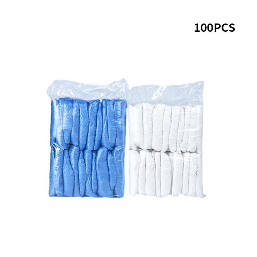 100 Pcs Waterproof and Oil-proof Disposable Arm Sleeves Household Cleaning Dustproof Supplies Disposable Protective Long Sleeves