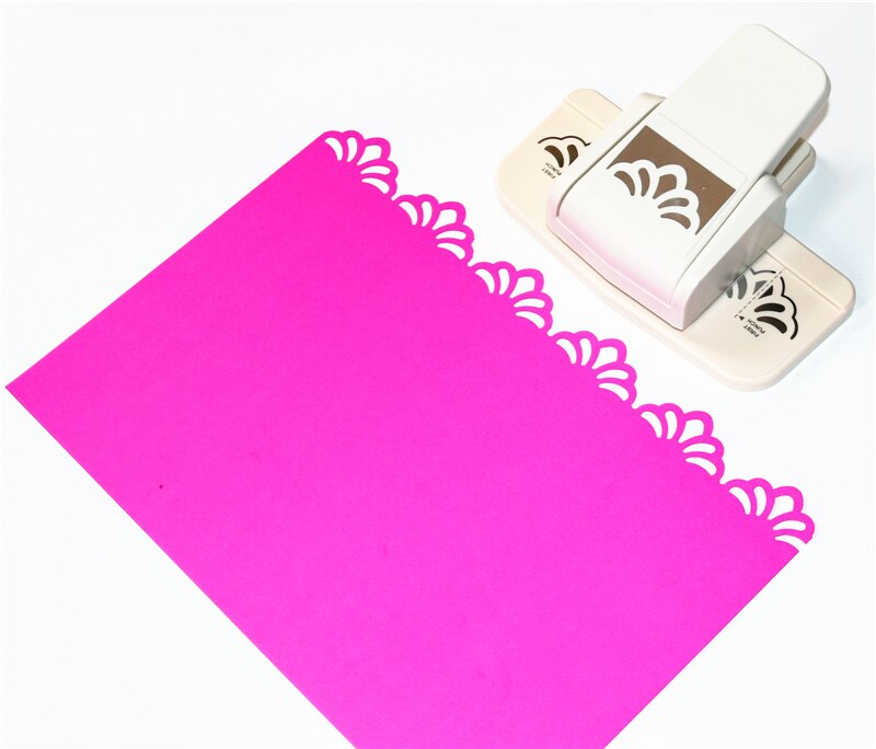 Big fancy border punch foam paper embossing device scrapbook Edge craft punch for handmade DIY paper cutter Craft: Beike