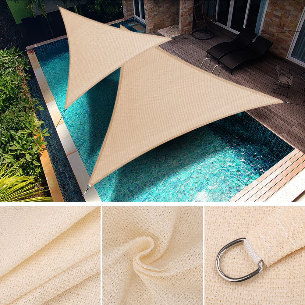 HDPE Sun Shade Sail Canopy Sail 185GSM Shade Cover UV Block for Outdoor Garden Backyard Shading Net Enclosure Net Toldo Exterior