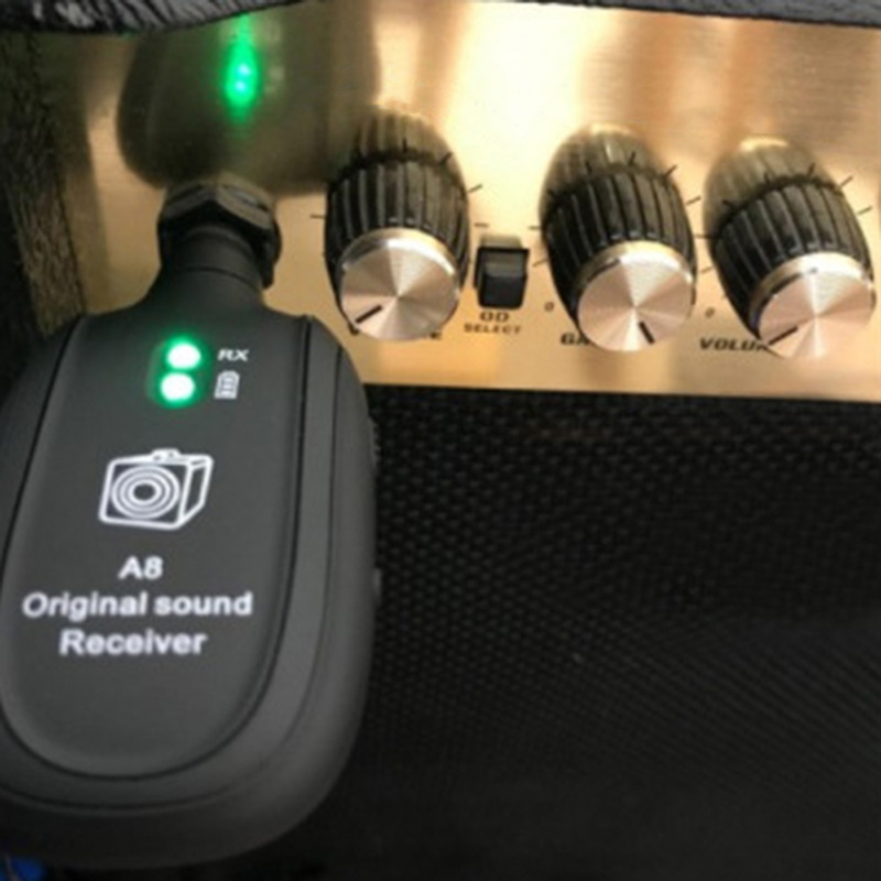 Portable Wireless Audio Guitar Transmitter Receiver System Electric Guitar Bass Violin Musical Instrument Wireles Transmitter