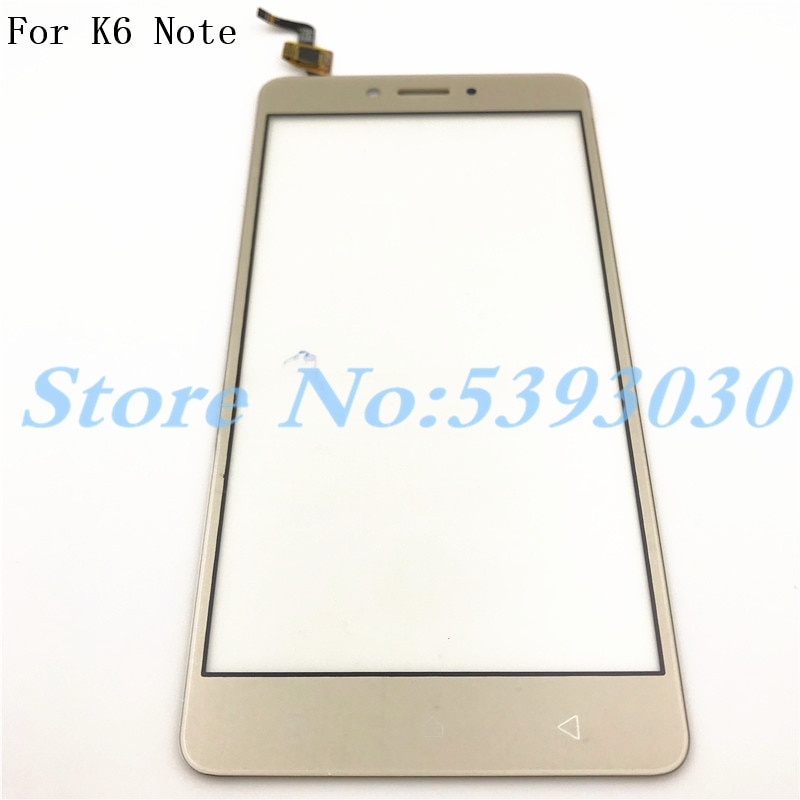 5.5 &quot;Vervanging Voor Lenovo K6 Note K53a48 Touch Screen Digitizer Sensor Outer Glas Lens Panel