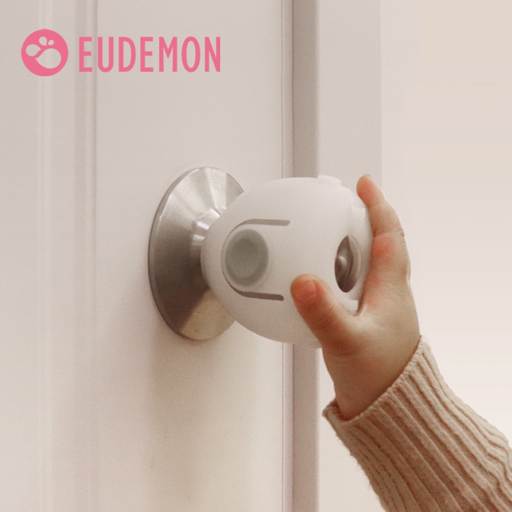 EUDEMON Door Round Knob Silicone Safety Cover Doorknob Guard Protector Baby Protector Child Protection Products Anti-collision