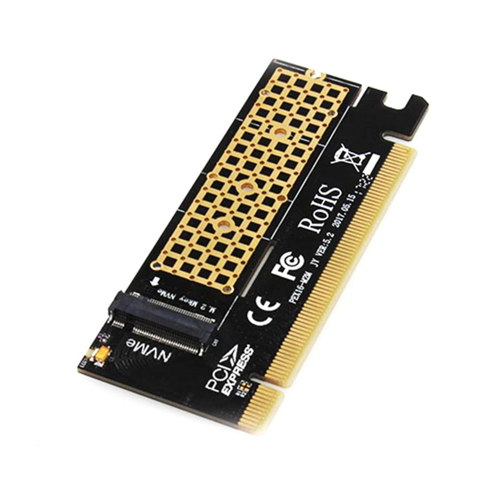 JEYI for NVME M.2 X16 PCI-E Dust-proof Riser Card Cool Swift 2280 Al Sheet Gold Bar Thermal Conductivity Silicon Wafer Cooling