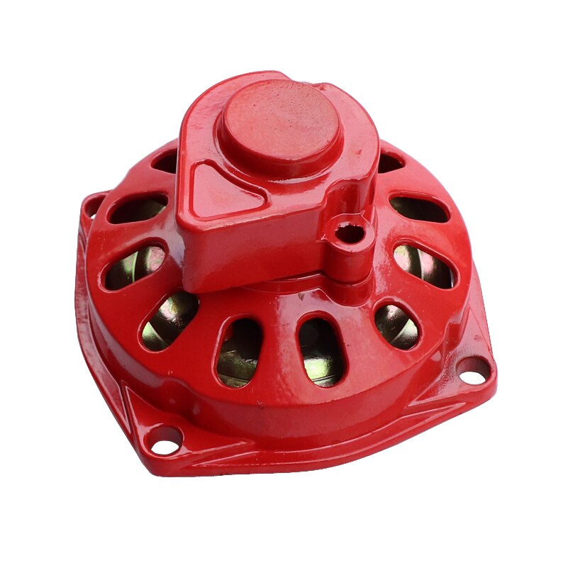 Carcasa de embrague, caja de cambios de tambor T8F 25H 6T, piñón de 7 dientes para bicicletas de bolsillo de 47cc 49cc, Mini Quad, ATV, Minimoto, Scooter, Buggy, Go kart: 25H 6T  red