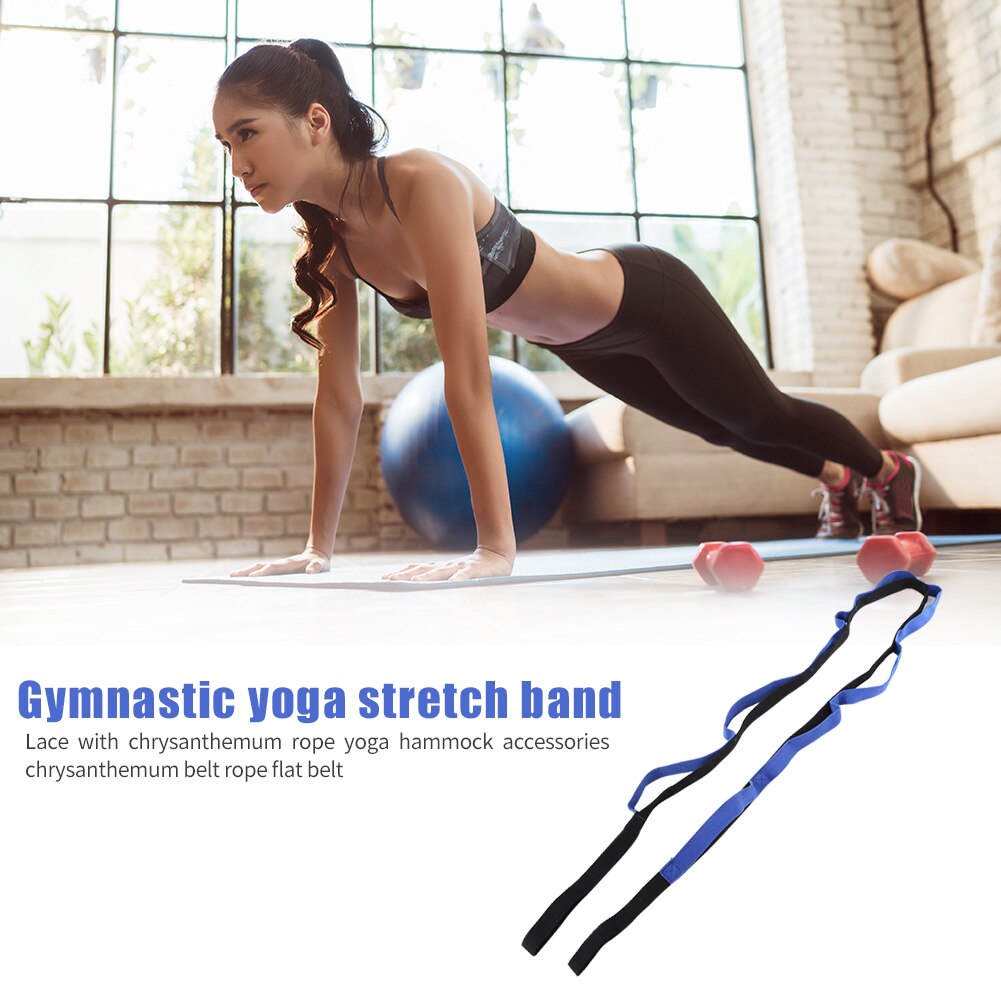 Gymnastiek Training Stretch Band Fitness Multi-Functionele Pilates Yoga Stretch Resistance Bands Fitness Elastische Band