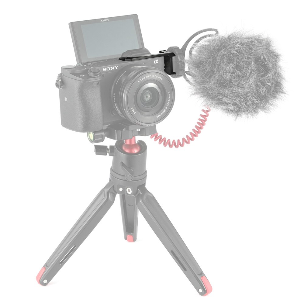 SmallRig Camera A6400 Cold Shoe Adapter (Left Side) for Sony A6000/A6100/A6300/A6400/A6500 Camera for Microphone Attach BUC2342