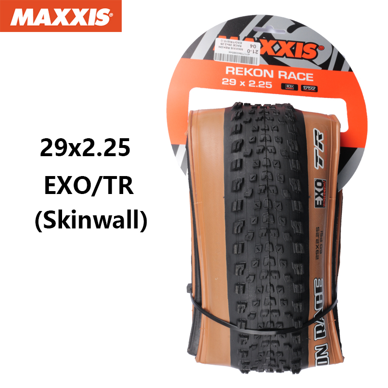MAXXIS REKON RACE Original Mountain Bicycle Tyre 29x2.25 29x2.35 29x2.4 Foldable Anti Puncture Tubeless XC Off-road Bike Tires: Red