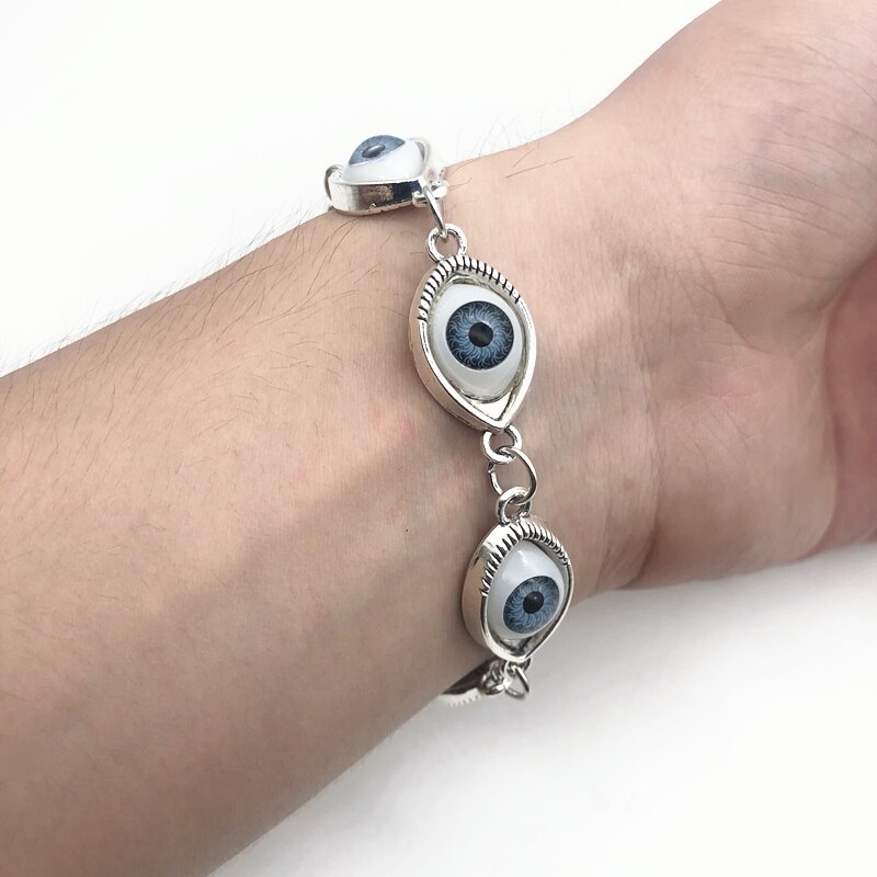 Goth Egirl Turkse Demon Evil Eye Armband Heks Geluk Grunge Indie Armband Esthetische Sieraden