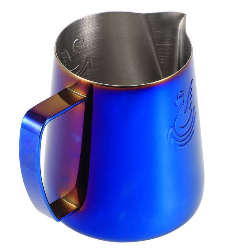 400Ml 304 Roestvrij Staal Koffie Melk Opschuimen Cup Pitcher Accessoires Frother Jug Latte Art Voor Thuis Kantoor Winkel