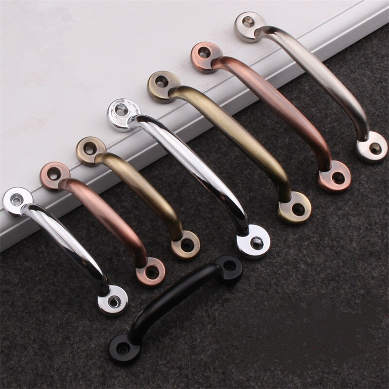 Modern kitchen door knobs and handles for wardrobe Cupboard Cabinet drawer pull Furniture Hardware Accessories