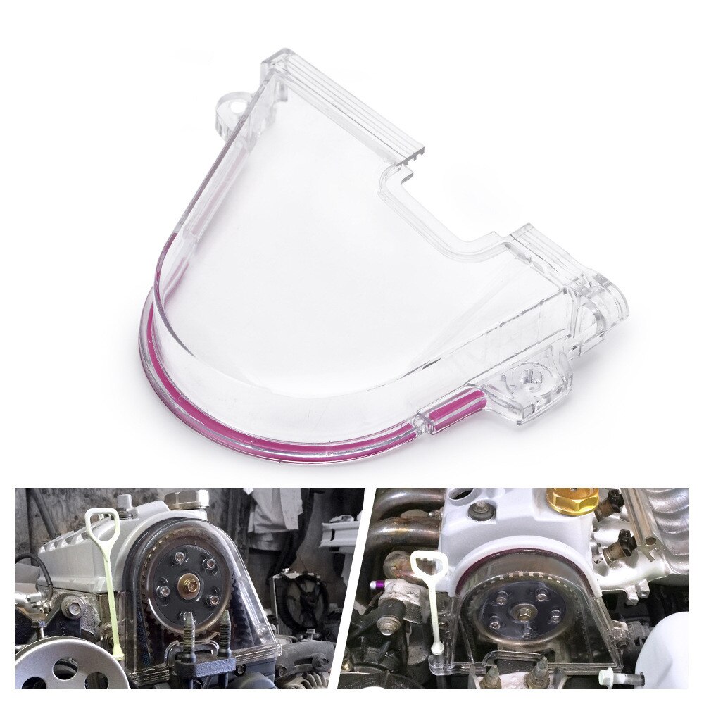 Klar Nocken Getriebe Zahnriemen Abdeckung Turbo Nocken Rolle Für Honda bürgerlich 96-00 D15 D16 EK ZB VR6337