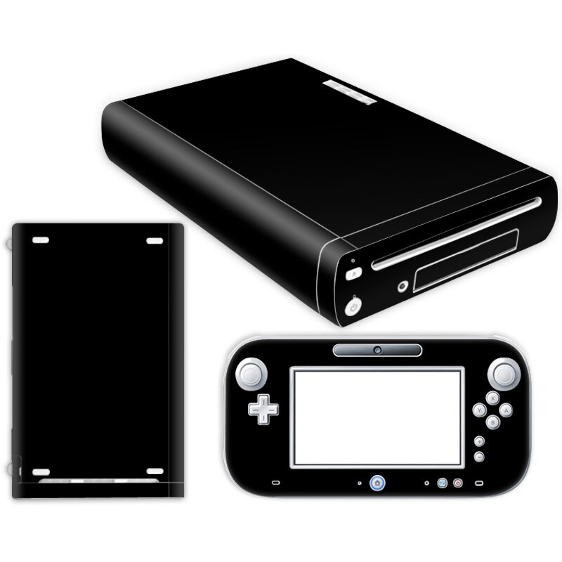 Pure and wood For W ii U Console Cover with Remotes Controller Skins For Nintend w ii u sticker for w ii u skin: TN-WiiU-0109