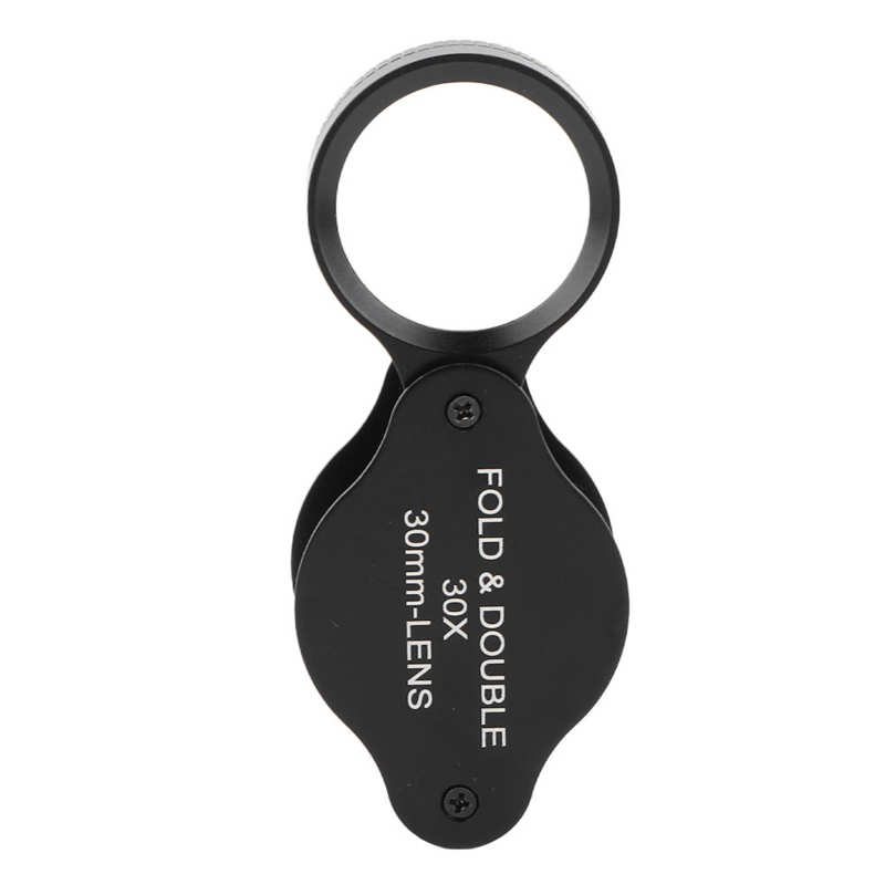 Magnifying Glass Foldable Magnifying Glass HD Magnifying Lens for Jewelry Antique for Elderly for Porcelain Identification