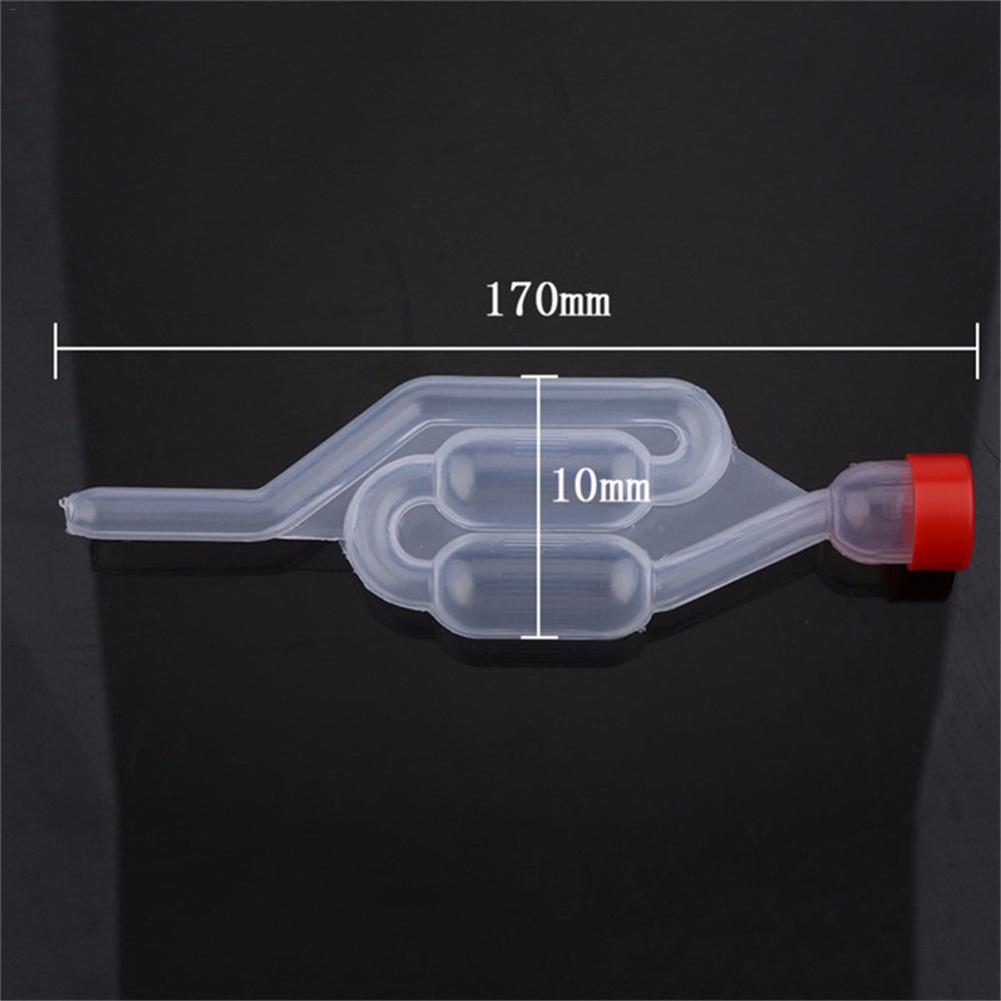 One-Way Air Lock Brewing Barrel Exhaust Valve Fermentation Wine Airlock Plastic Air Lock Check Valve Water Sealed Valves Airlock