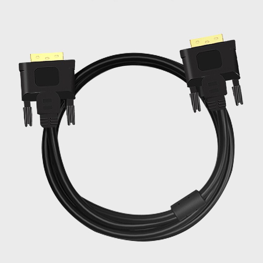 HD 1080P Digital Monitor DVI D to DVI-D Gold Plated Male 24+1 Pin Cable for PC HDTV Projector Computer Graphic 1.5M/3M