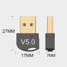 Bluetooth Adapter USB For Bluetooth V5.0 Laptop Adapter PC Computer Receiver win8/10 Phone Headset for Bluetooth5.0: Default Title