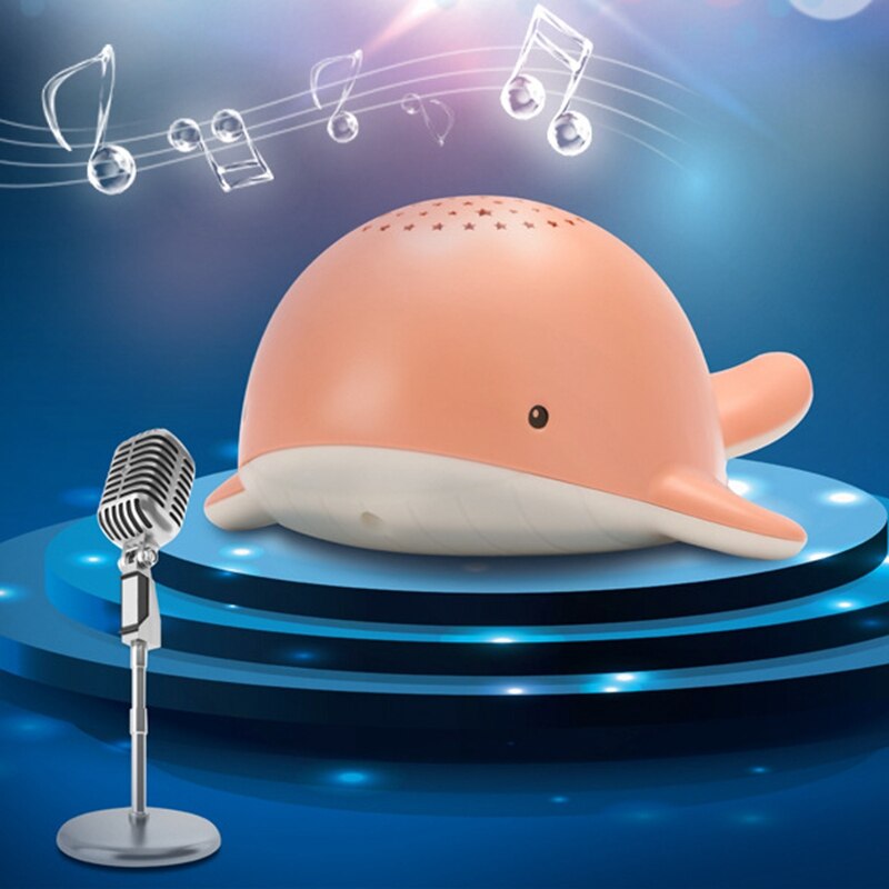 Kids Nachtlampje Star Sky Projector Speelgoed Baby Muzikale Mobiele Licht Bluetooth Speaker Verhaal Machine