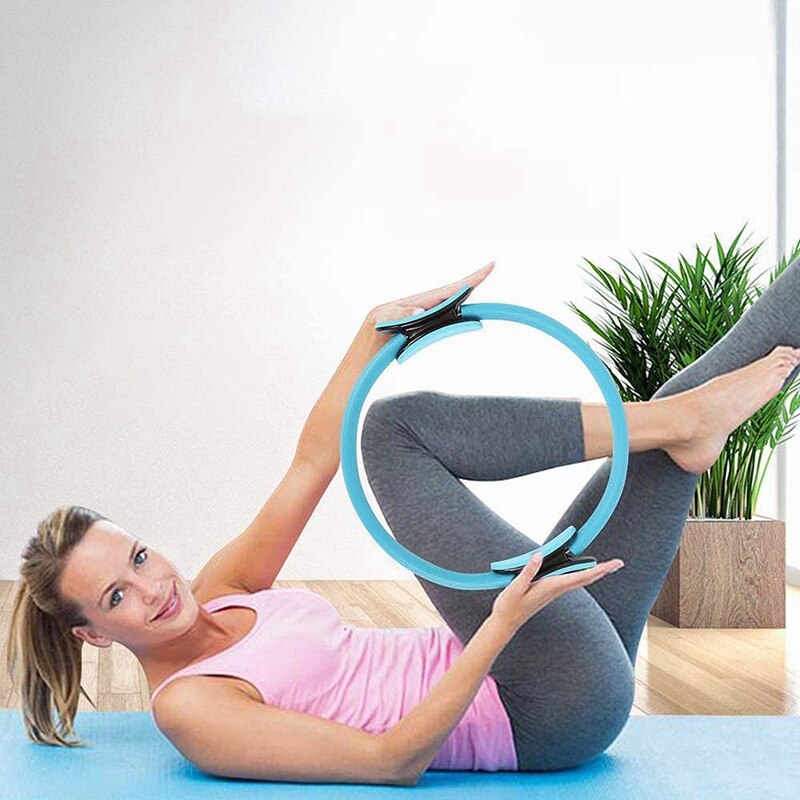 Pilates ring fitness magi pilates cirkel hjemme gym dragt toning lår abs og ben til body toning & yoga træning