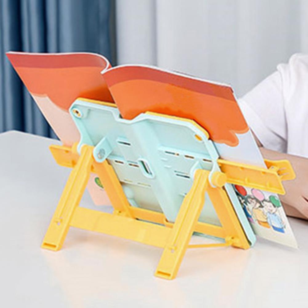 Portable support de livre rétractable support de Livre livre Support De Lecture Support Serre-livres Bureau Maison Lecture Bibliothèque boekenstandaard